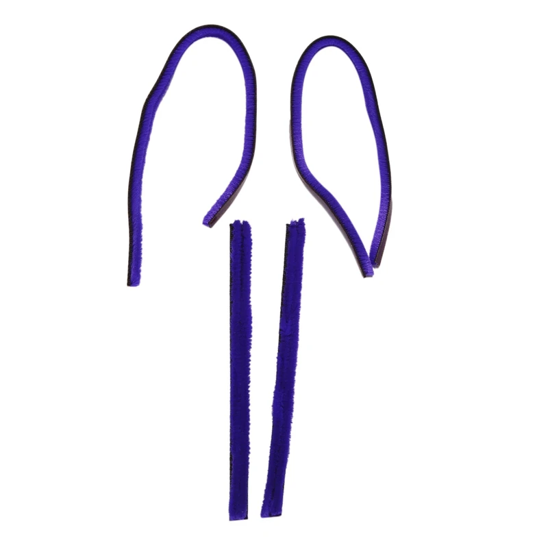 60 шт. мягкие плюшевые полоски для пылесоса Dyson V6 V7 V8 V10 V11, мягкие роликовые головки, запасные части, аксессуары