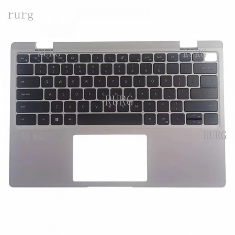 

L New For Dell Latitude 3330 2-in-1 Palmrest Upper Case Cover + US Keyboard 0P05WP