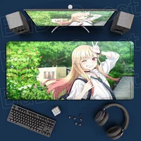 Accessori per PC Speed, tappetino per mouse My Dress-Up Darling, tappetino da tavolo, tappeto Marin Kitagawa, 900x400mm, stampa HD, tappeto da gioco in gomma 21