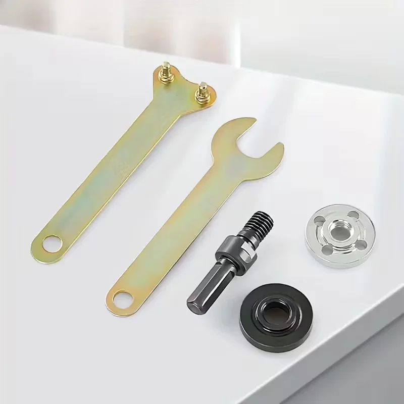 5-stück Hand Bohrer Winkel Grinder Pleuel Elektrische Bohrer Umwandlung Kopf Konverter Schneiden Winkel Grinder Zubehör