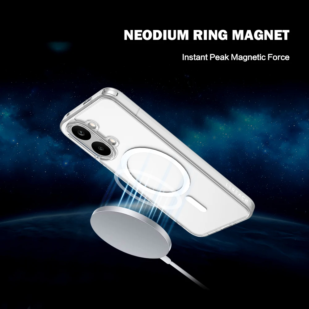 Für Poco X8 Pro Max Hülle Magnetische Hartabdeckung TPU+PC Klare Sturzsichere Handyhülle Für Poco X8 Pro Max – Detail 5