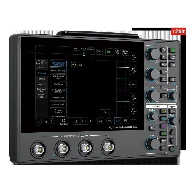 Micsig Tablet Automotive Oscilloscope 4CH 100MHz Bandwidth Professional Diagnosis Maintenance SATO1004 8