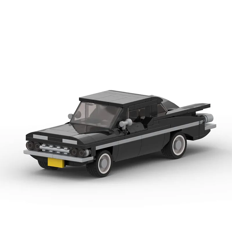 

Technical 1959 Bel Air Speed Champions Black Cars Techniced Building Blocks Bricks Set Kids Toys Gifts For Boys & Girls