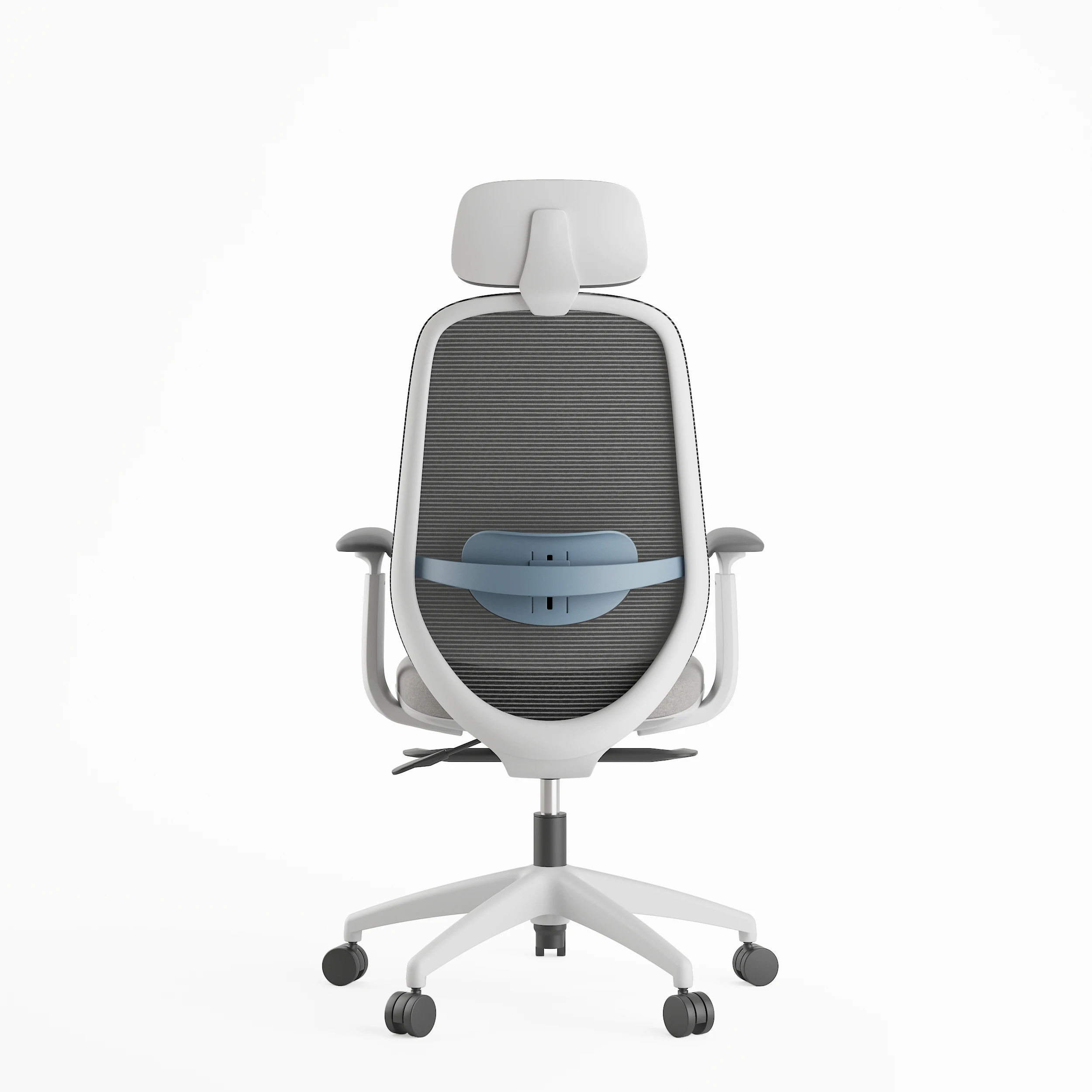 

Adjustable Height Aluminum Alloy Feet Commercial Use Multi-function Contemporary Executive Swivel Ergonomic Mesh Office Chair