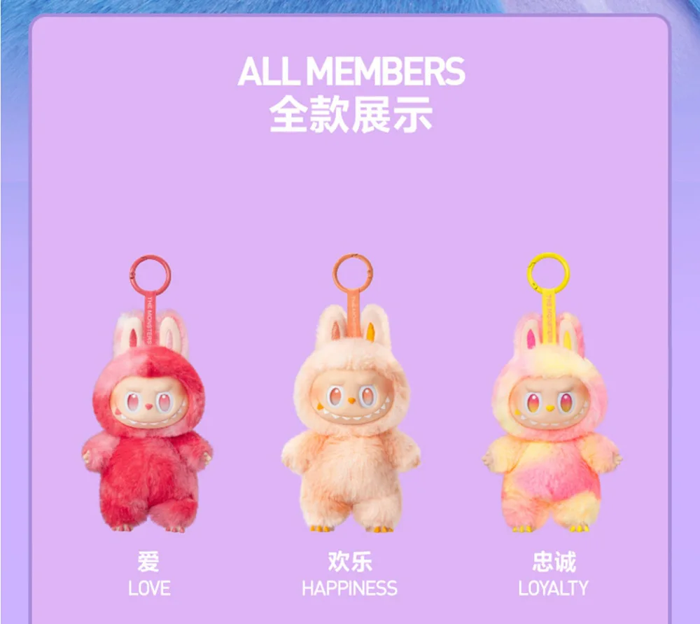 Genuine Labubu 3.0 Big into Energy Plush Doll - Pop Mart Official Blind Box Soft Collectible Toys Home Decor