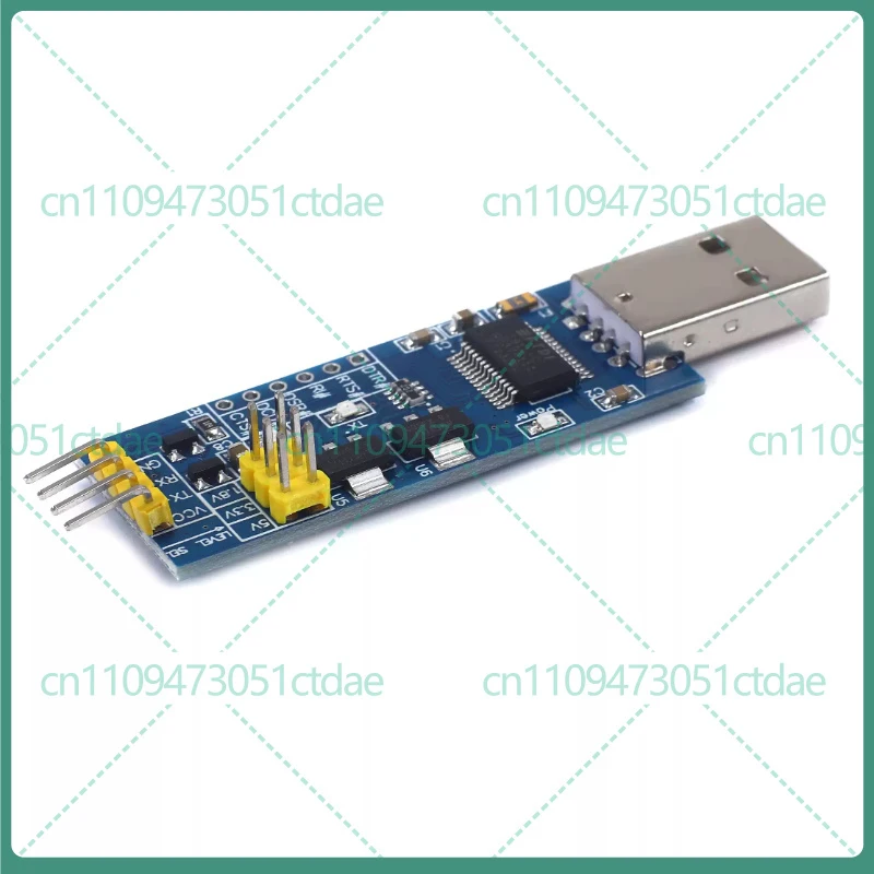5-25pcs For FT232RL USB To TTL Serial Module 5V 3.3V 1.8V Multi Level Download Burn Debug Circuit Board