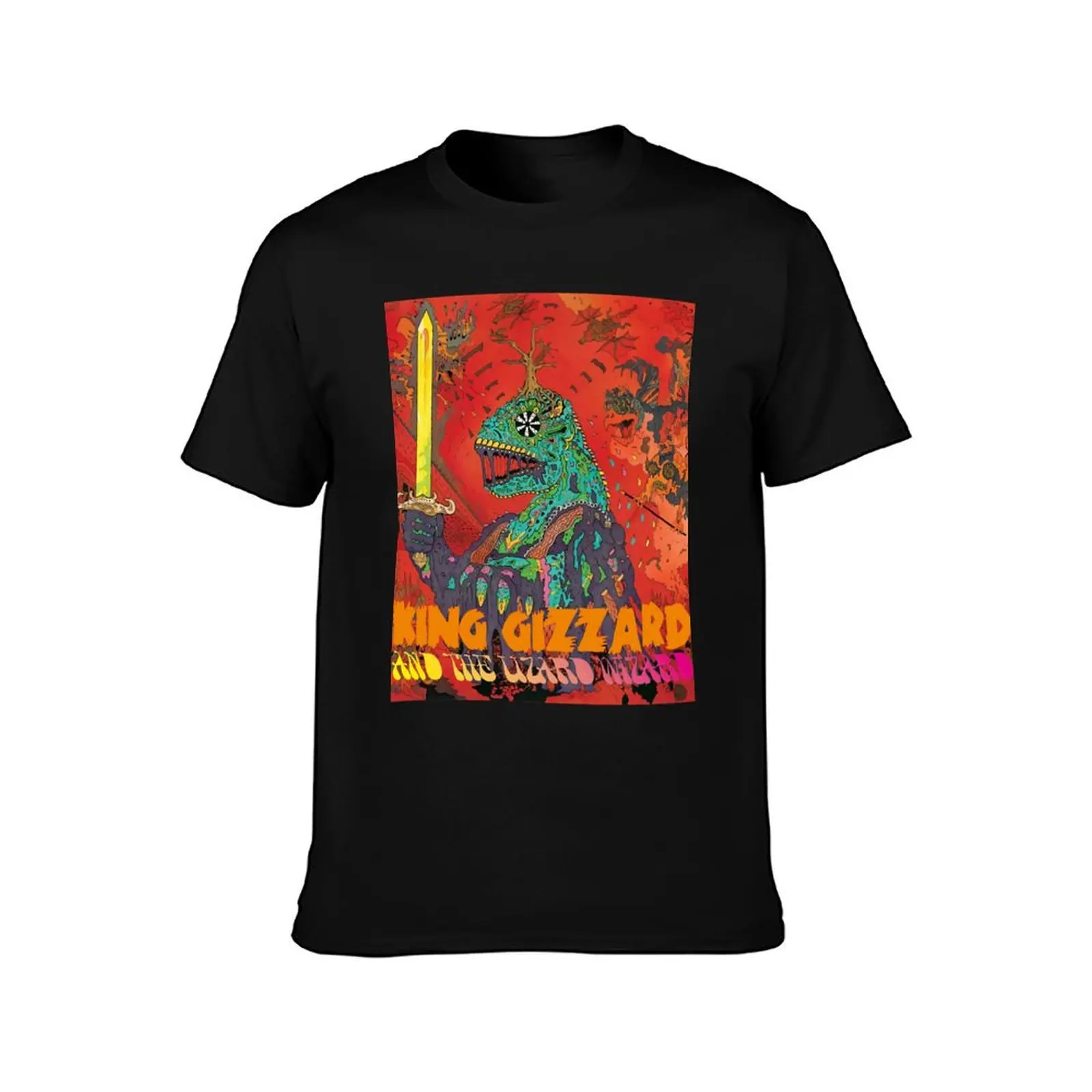 Discover The Truth About Lizard King Gizzard Loves Music And Gift For Birthday T-Shirt Summer Casual Cotton Tee 100% Cotton