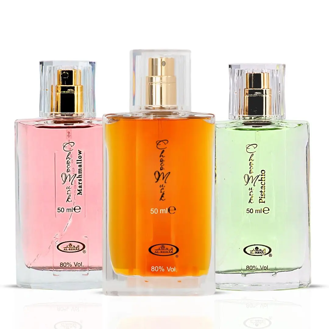 

Al Rehavv Choco Pistachio Eau de Parfum 1.7oz - Sweet Gourmand Vanilla Musk - Long Lasting Nutty Dessert Scent for Women & Men