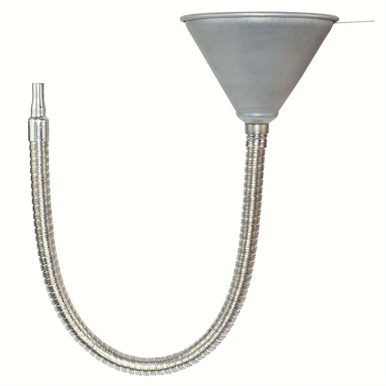 

24.4" Steel Bendable Spout Funnel with Filter for All Automotive Oils, Diesel Fuel and Other Liquids
