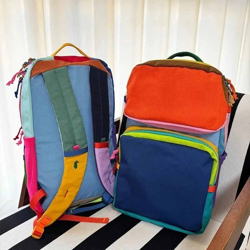 2026 New 16L Multicolor Backpack Outdoor Travel Bag