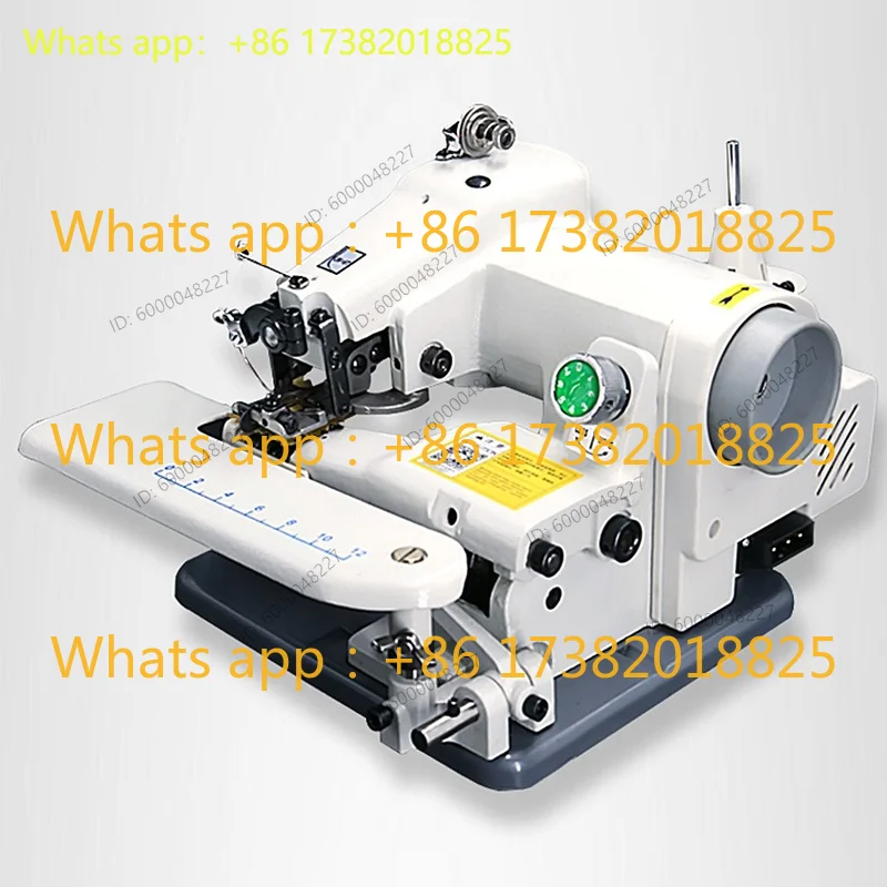 120W 220V Desktop Sewing Machine Household Blind Stitching Machine Direct Drive Clothes Fabrics Overlock Sewing Machine