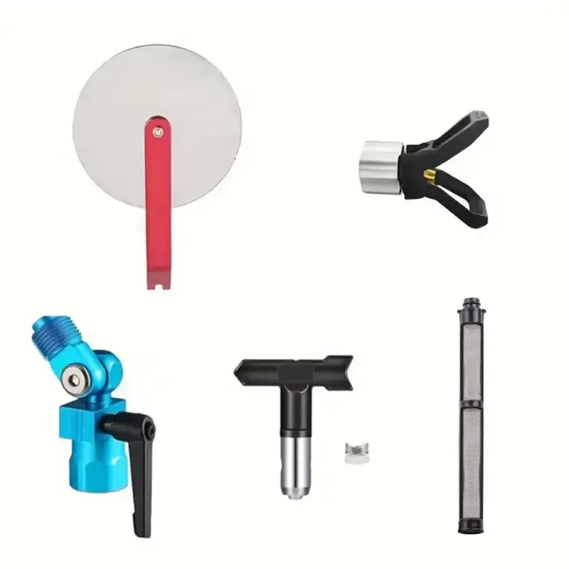 Hot Sale-Airless Sprayers Accessory Kit Includes Guard, Base, Nozzle, Filter, Swivel Joint Airless Sprayers Consumables