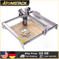 Refurbished Atomstack A5 Pro 40W Laser Engraver For Wood Metal Acrylic CNC Fixed Focus 5W Optical Power Engrave Cutting Machine