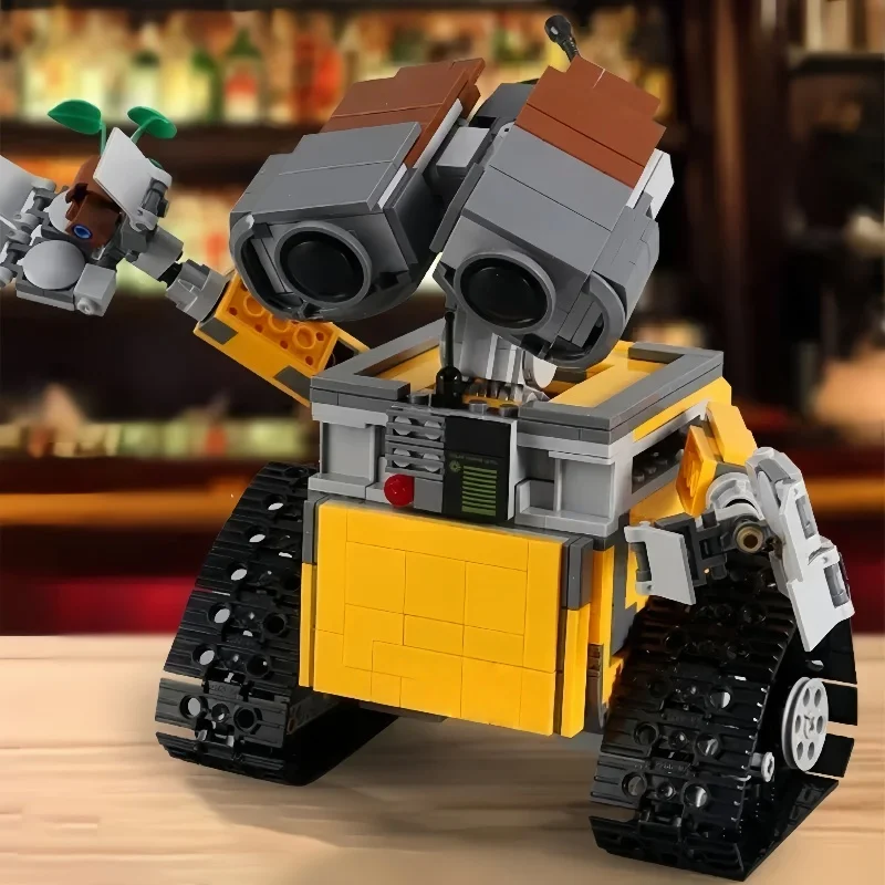 "2025 New 687PCS Robot Building Kit | Inspired DIY Assembled Model | STEM Educational Toy for Kids | Creative Birthday Gift for