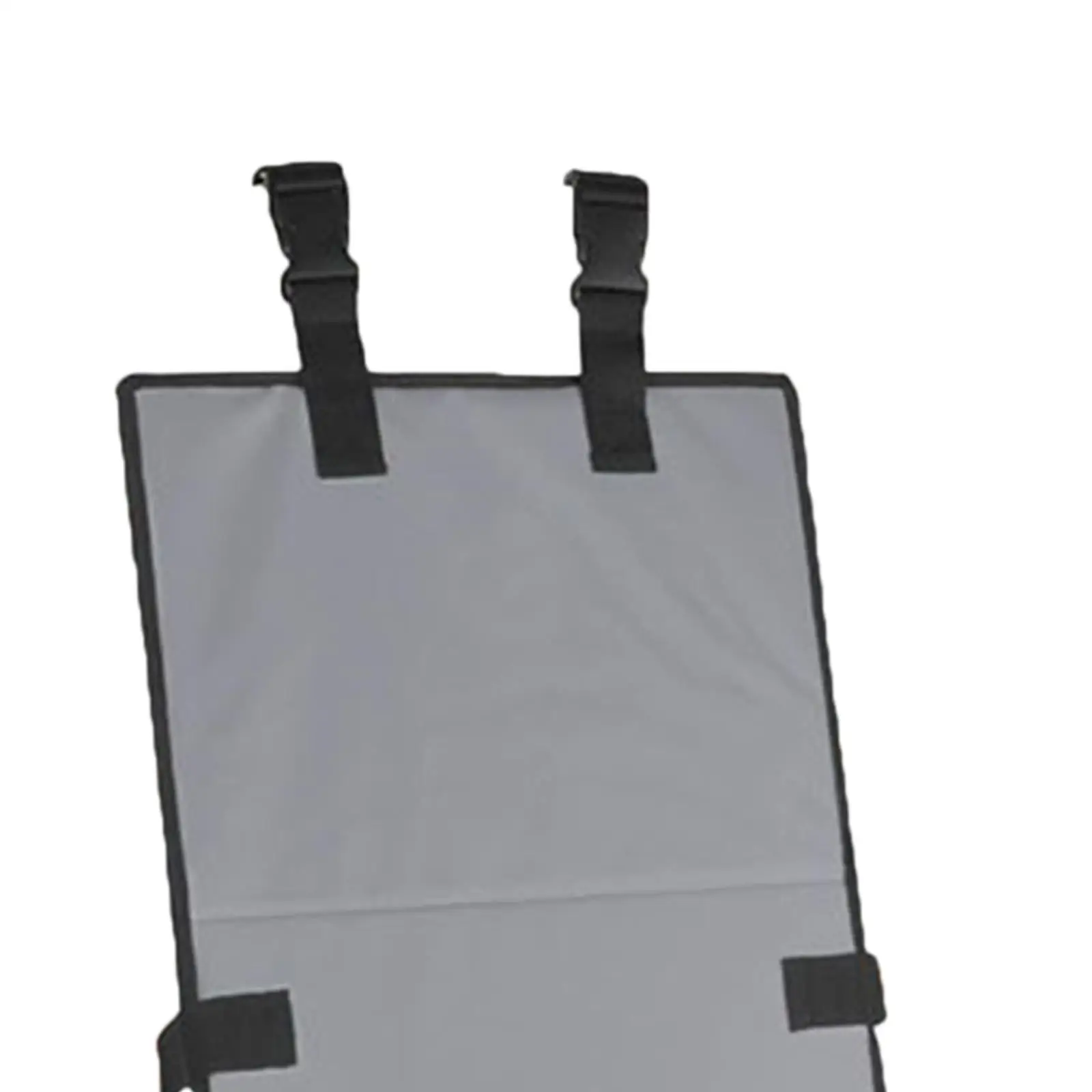 Children Bunk Bed Ladder Cover Prevent Climbing Ladders Accessory Easy to Install Durable Gray Oxford Cloth for Outdoor Indoor