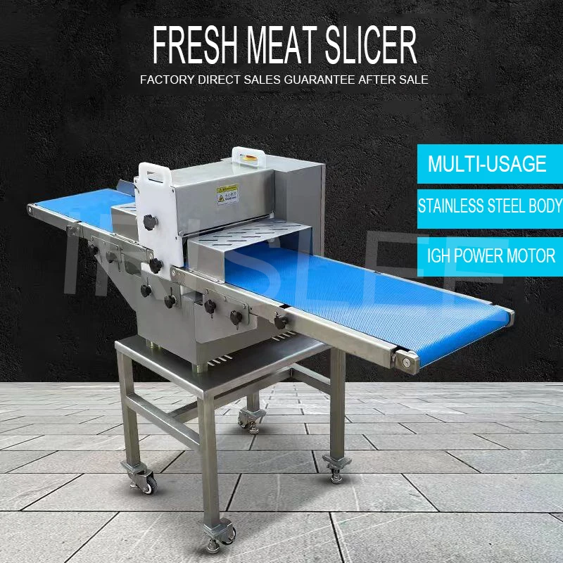 Drawer Electric Slicer Meat Cutter Machine Commercial Meat Cutting Machine Stainless Steel