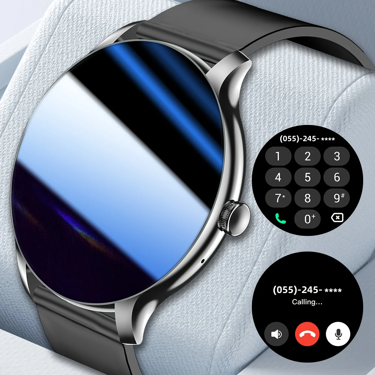 LAXASFIT Outdoor Sports Smartwatch Bluetooth Calling Music Playback Fitness Tracking Men and Women 2025 New Smart Watch
