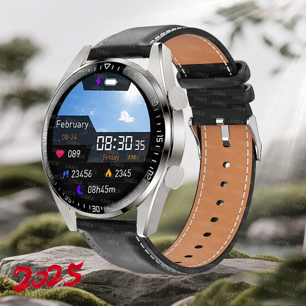 

2025 New Holiday Gift Smartwatch Hombre Bluetooth Call 1.52 HD Health Tracking Diy Faces Motion Trajectory Commerce Watch Women
