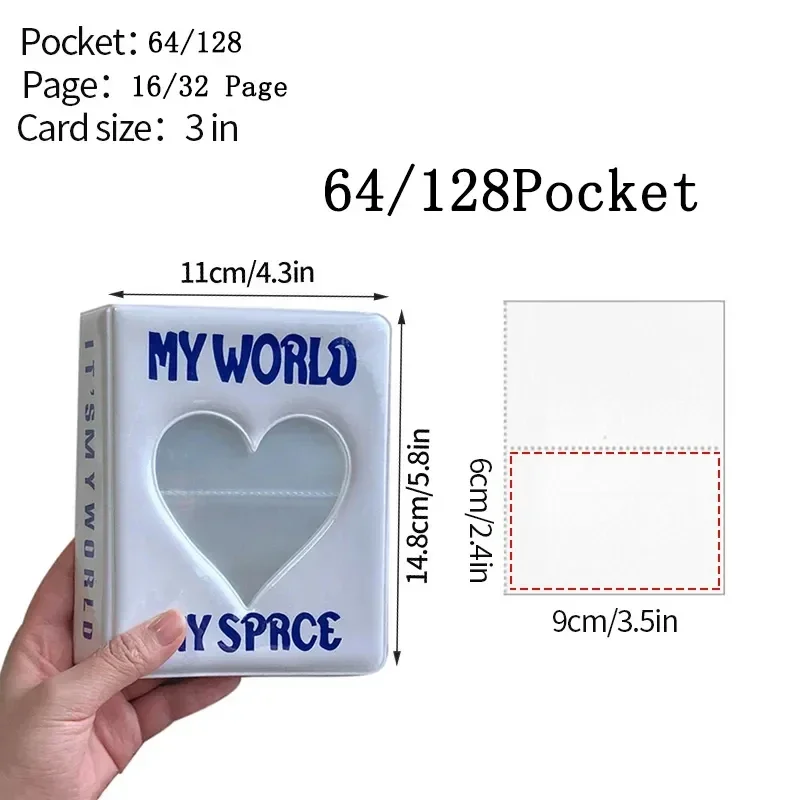 36/128 Pocket Photocard Binder Photo Album Photocard Album Collect Book Binding Machine Card Kpop Picture Albums Биндер Для Карт
