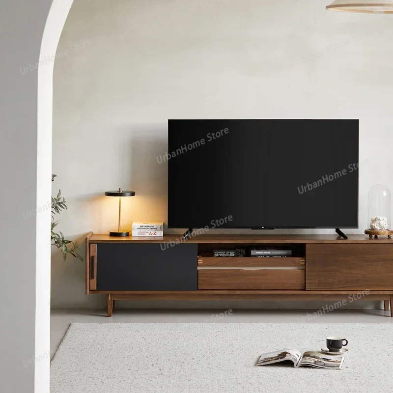 

Wooden Tv Cabinet Stand Table Full Modern Dining Luxury Furniture Living Room Industrial Aesthetic Suporte De Tv Drawer Unit