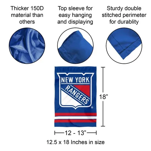 NY Rangers Garden Flag and Yard Banner zzo