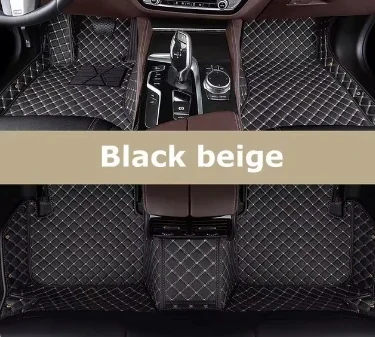 Customized for Hyundai Genesis Coupe 2009-2016 Year personalized luxury leather all-weather waterproof anti slip car floor mats image 3