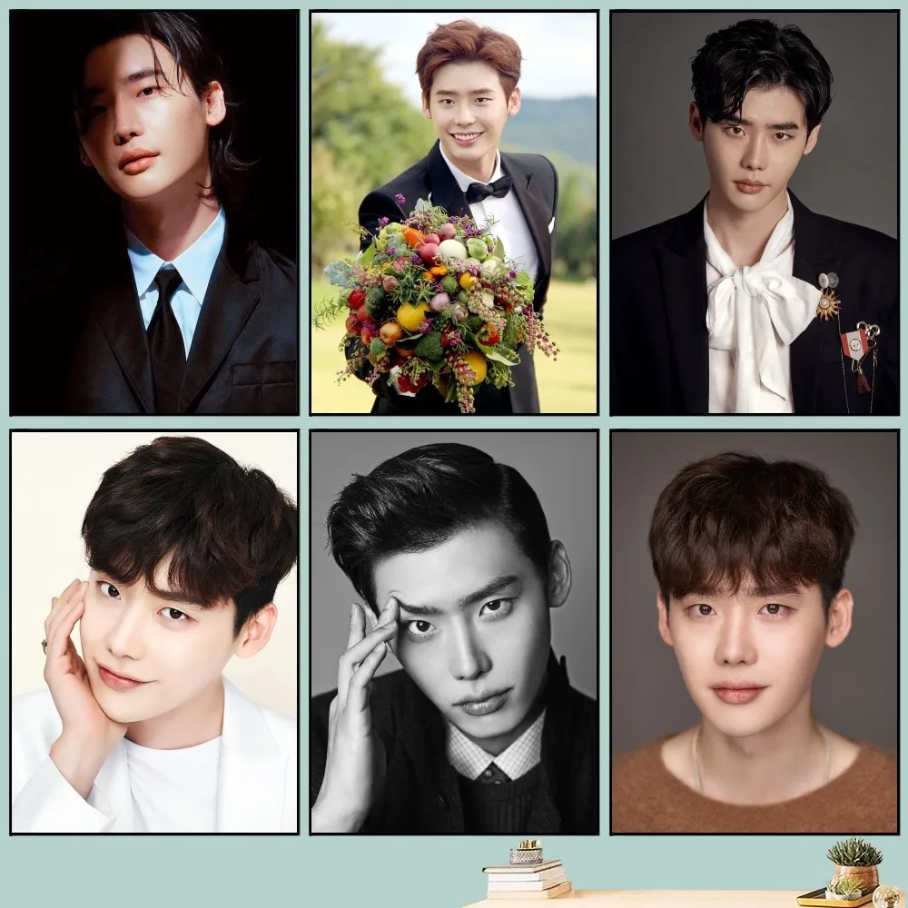 

Korea-Jong-suk Lee Poster DIY Vintage Movie Poster Wall Art Painting Study Stickers Big Szie Wall Painting