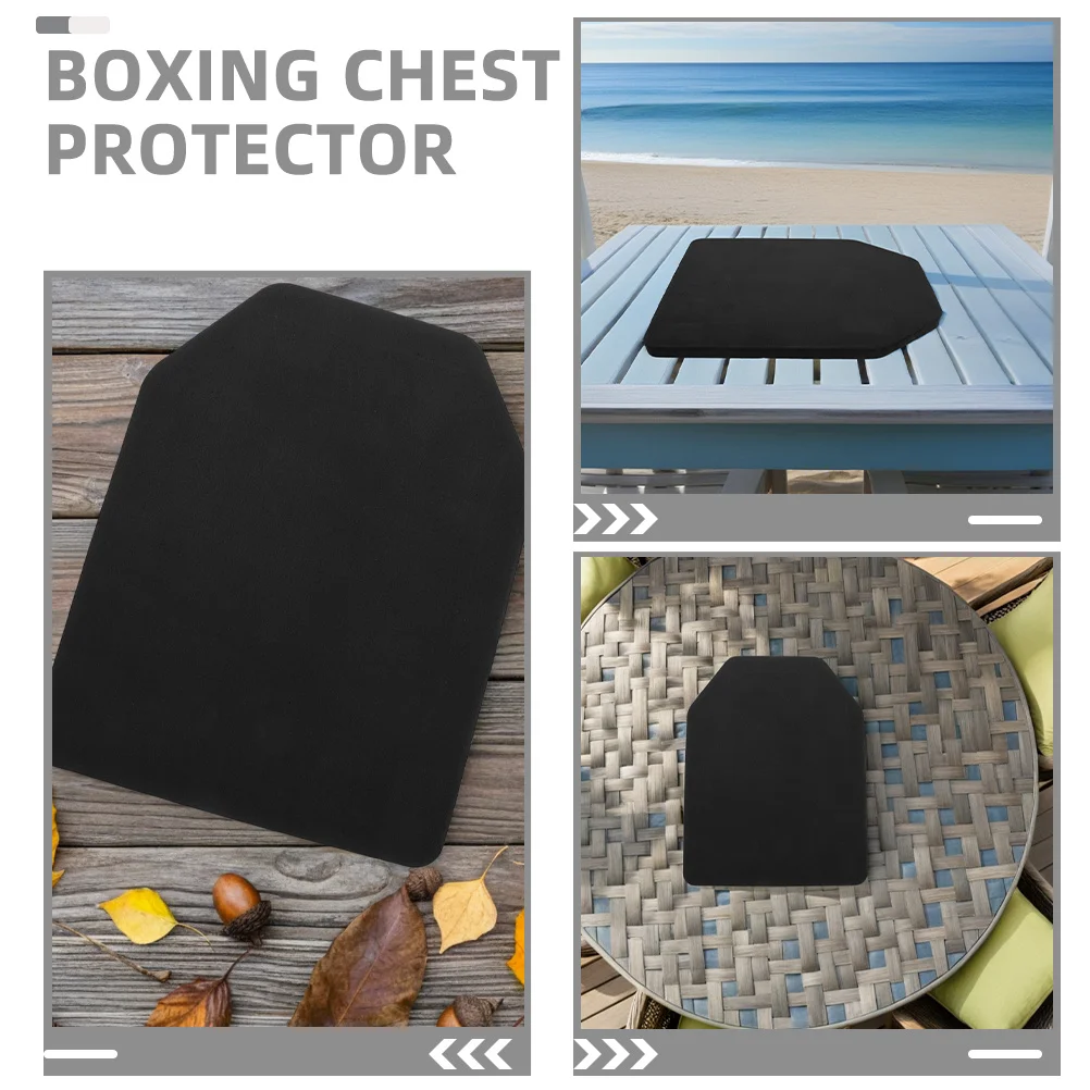 4 قطعة معدات الملاكمة الرجالية حامي الصدر مع بطانة رغوة إيفا للتدريب في الهواء الطلق كيك بوكسينغ معدات حماية جسم البطن #2