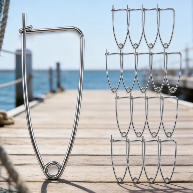 Steel Feed Carriers for Crustacean Trapping, with Manual Latches for Round or Square Traps and Cut Fish Portion 69HD