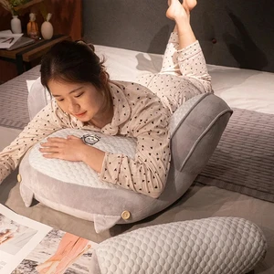 Dreieckses Lesen, weiches Kopfteil, große Rückenlehne, Taillenkissen, Schlafzimmer, Bett, Büro, Sofa, Kissen 12 Hauptverkaufskissen - №12