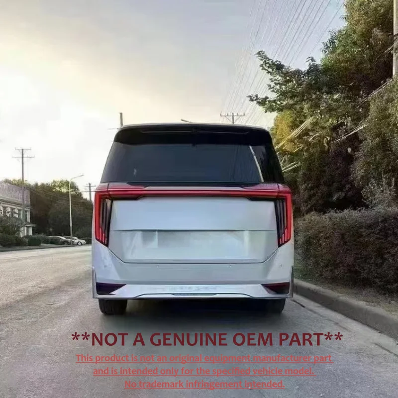 For GAC Trumpchi E9 2023 Upgrade Master To Grand Master Style Front Rear Bumper Body Kit Modification Parts