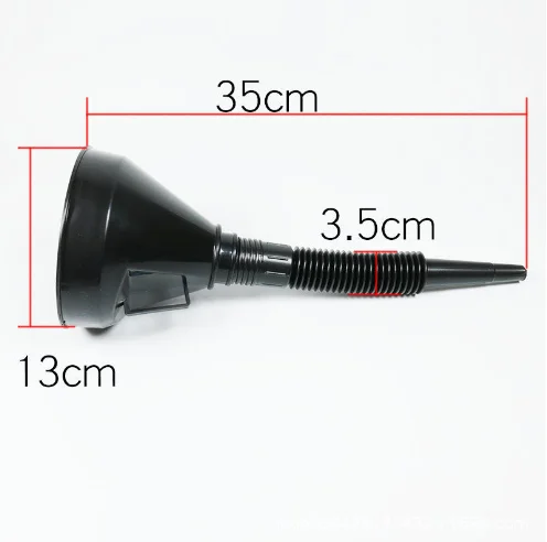 Universal Oil Funnel With Filter Pipe Handle Set Diesel Gas Fuel Filler Tools Car Accessories For Truck Motorcycle Off Road 4x4