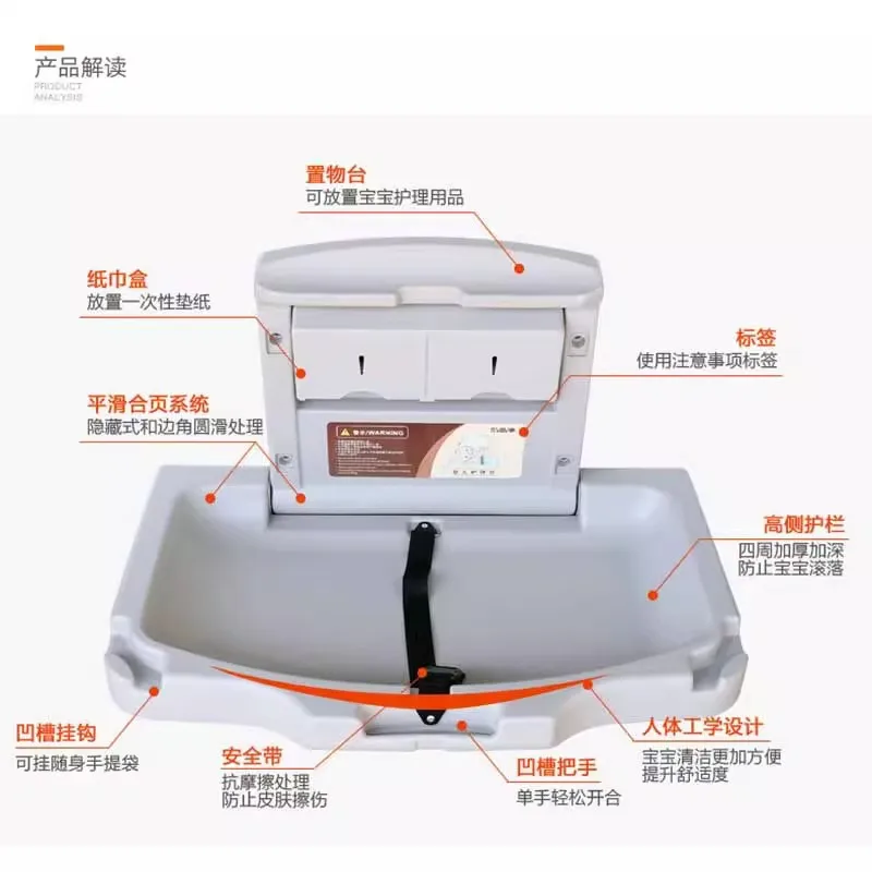 Nursing Desk,Multifunctional Diaper Nursing Table,Changing Table Baby Nursing Table Baby Bed Bed Bases & Frames