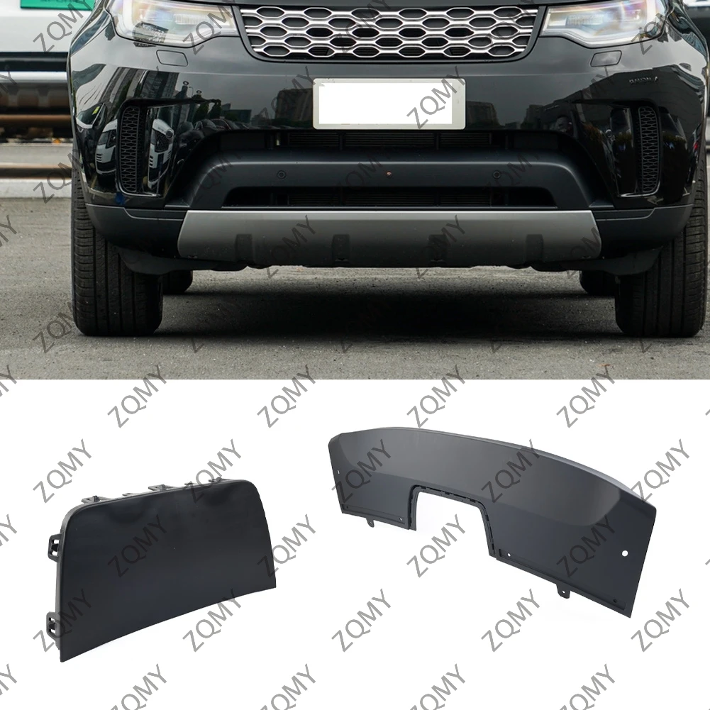 

2pcs Car Front Bumper Trailer Cover Tow Hook Cover For Land Rover Discovery 5 LR5 2021-2022 LR142435 LR143000