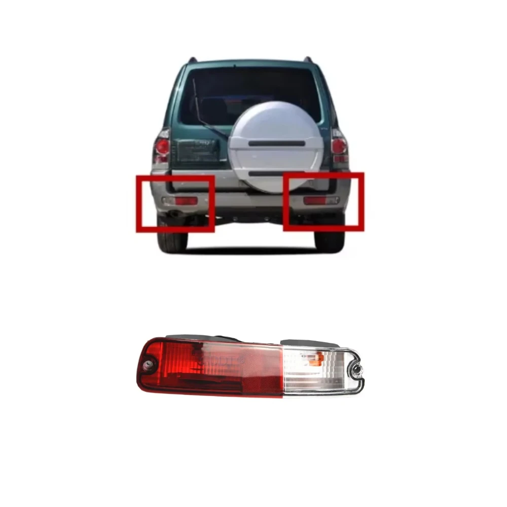 

1 шт. 2003-2006 лампа для заднего бампера Pajero V73, задние противотуманные фары для Montero, габаритные огсветильник для стоп-сигнала s To Shogun V75 V77