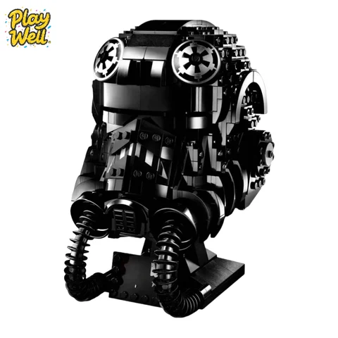 MINISO Rymdkrig Stormtroop Scout Dark Trooper Klonbefälhavare Cody Hjälm Byggkloss Skrivbordsdekoration Klossar Heminredning 7 best sales Lego Star Wars klonsoldatarmén - №4