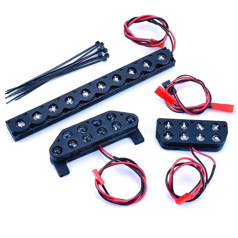 Luz dianteira e traseira faróis led luzes traseiras para 1/5 losi dbxl xl 4wd 2.0 4x4 gás buggycar acessórios de atualização