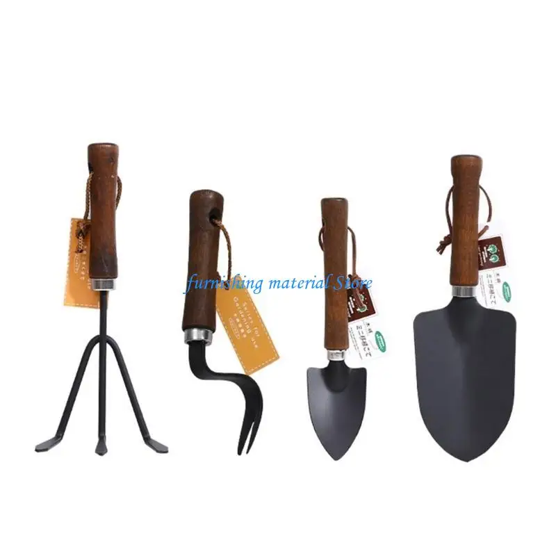 Y5GD Gardening Tool Transplanting Trowel Hand Cultivator Rakes Hand Shovel Remover Weeding Tool with Ergonomic Handle