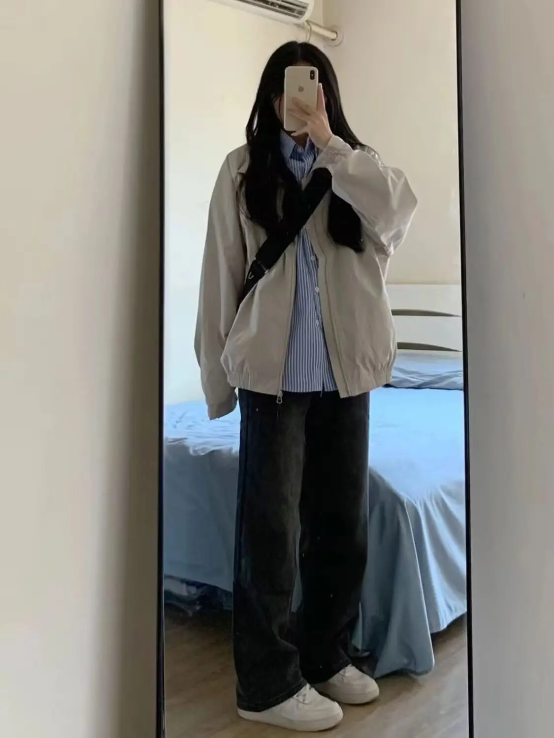 

Jackets Woman Fashion Women'S Half Coat Racer Sport Racing Short Casual Oversize Pocket Front Button Korean Style Ladies Simple