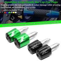 For Z250 SL Z300 Z400 Z500 Z750 Z800 Z650 Z900 Z650RS Z900RS Z900SE Z1000 SX Motorcycle Handlebar Grips Handle Bar Cap End Plugs