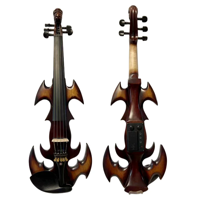 NEW model SONG Brand 5 string Electric Violin 4/4 with Carved head.Free case bow