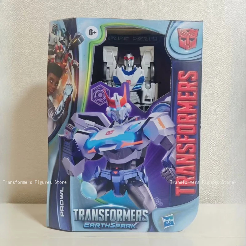 Oryginalny, nowy transformator Earthspark, robot-zabawka D-prowl G1, figurka akcji z filmu, kreskówki, anime, ruchomy model, popularna lalka, prezent.