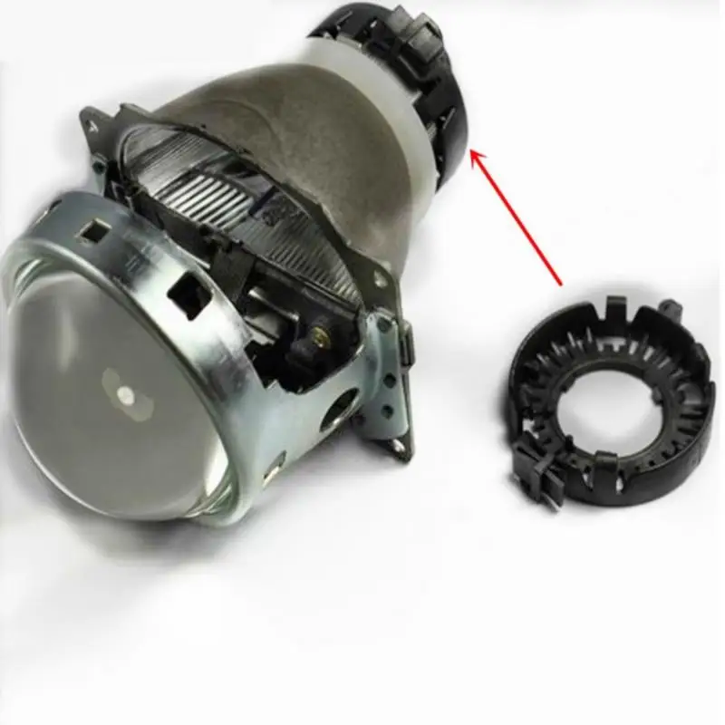 New 2 Pcs Bulb Holder Adapter Bracket D1S D3S HID XENON Bulbs Holders Clip Rings Retainers Adapter Bracket