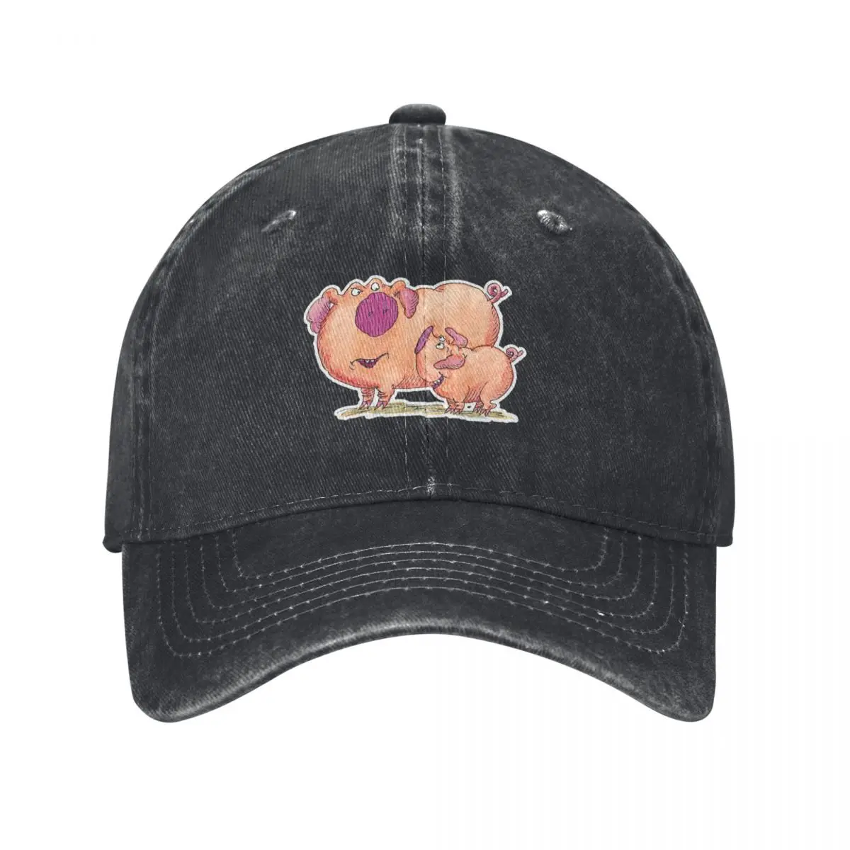 Piggeldy and Frederick, Series, 1970's Baseball Cap Custom Cap Icon Hats For Women Men's