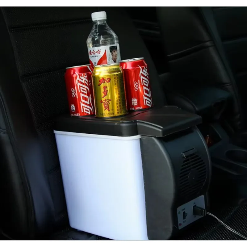 

Новый дизайн, небольшой автомобильный холодильник с морозильной камерой, 6 л, мини-автомобильные холодильники, портативный холодильник для автомобиля, 12 В