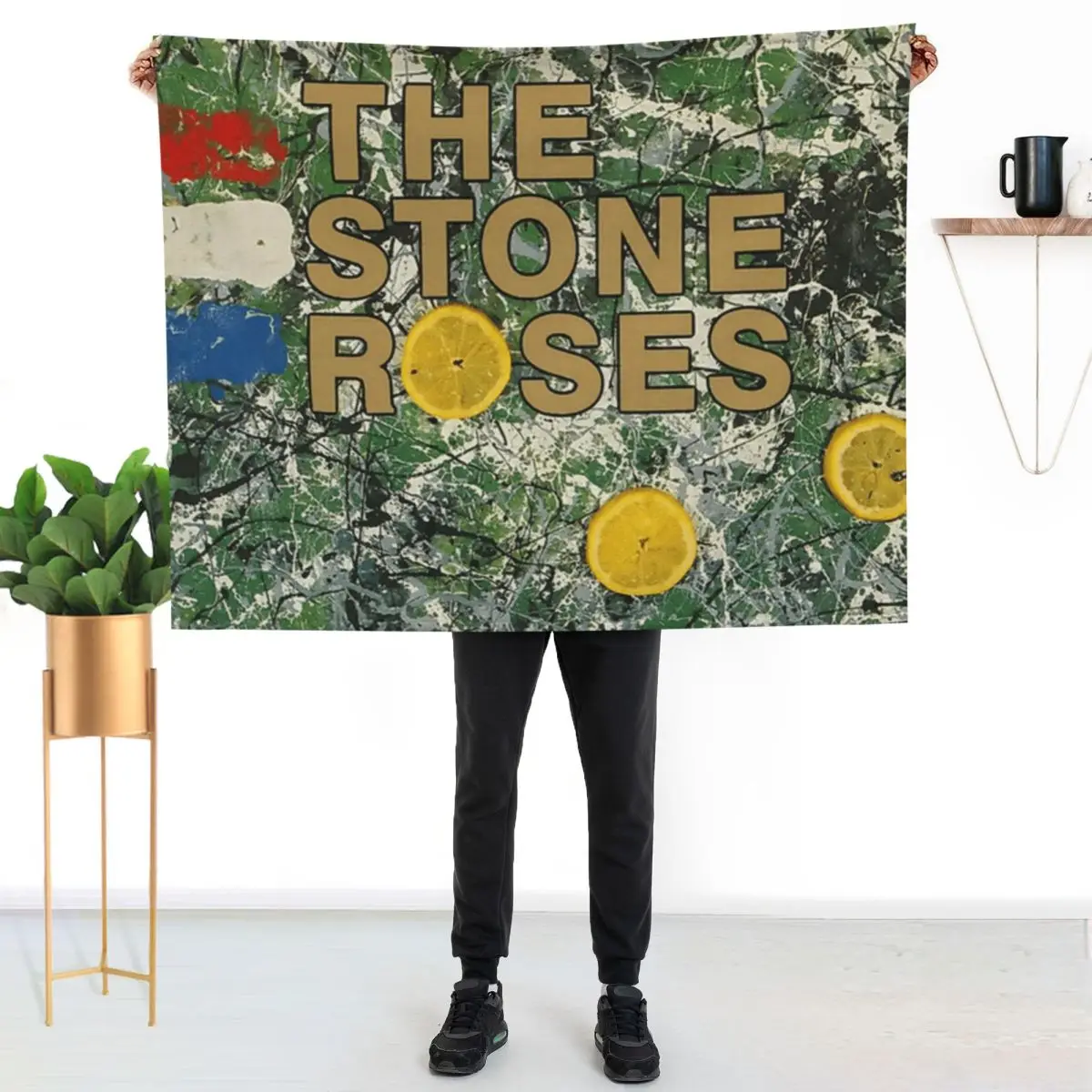 

the three yellow Throw Blanket Warm Accent Blanket for Living Room Decoration