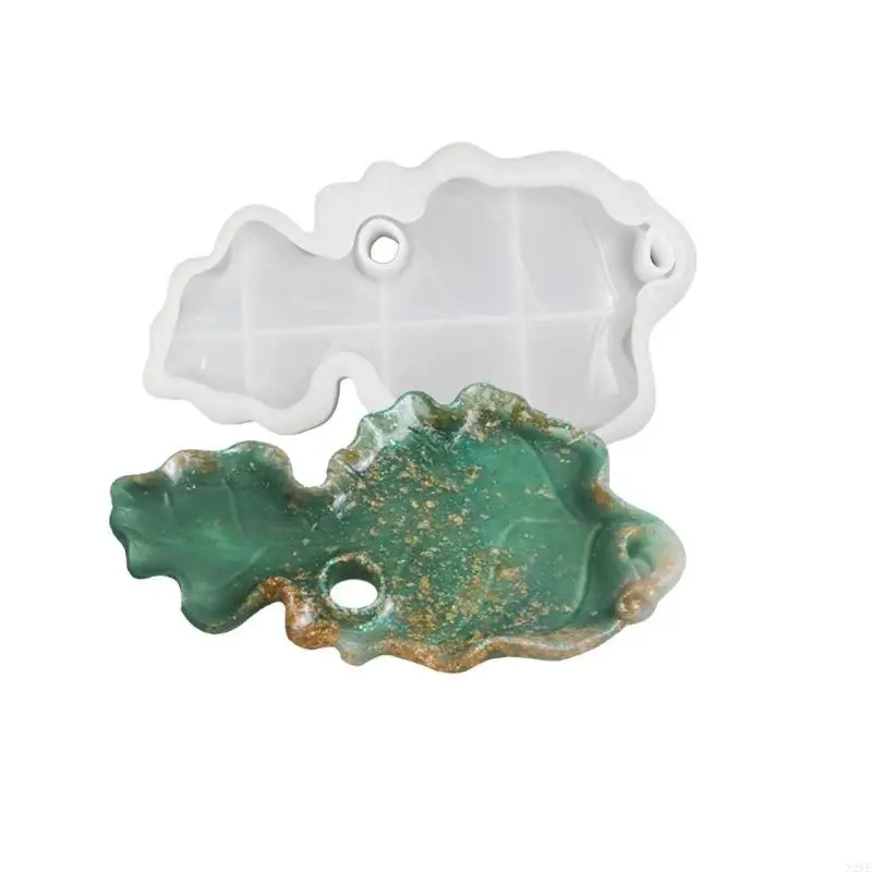 N2UE صينية تخزين قالب من السيليكون لتقوم بها بنفسك كريستال غير النظامية قالب صينية قوالب راتنجات الايبوكسي الجص الاسمنت ملموسة #1