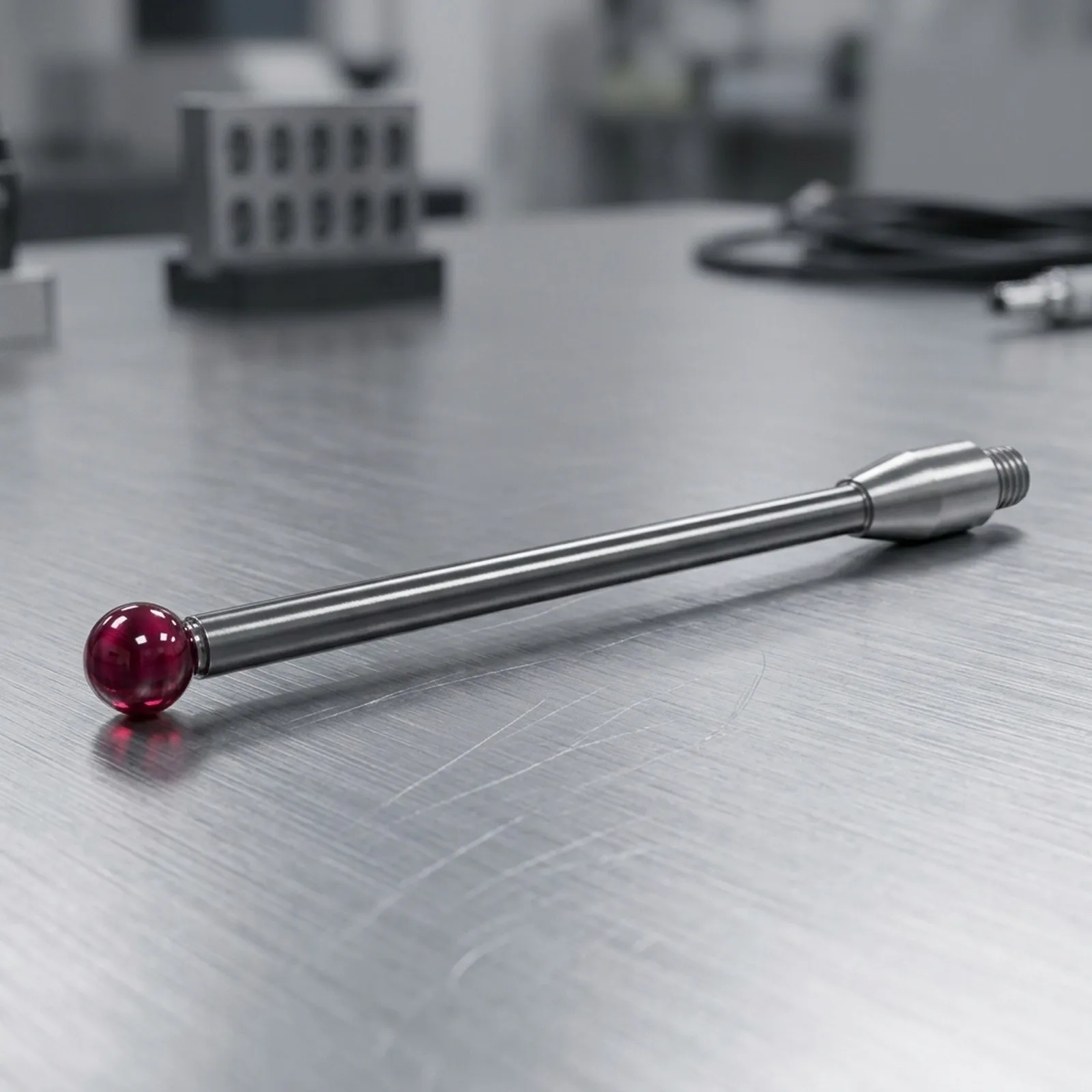 CMM Touch Probe For Stylus For M3 Thread 3mm Ball Tip 50mm Long For A-5003-0059 Coordinate Measuring Machine Inspection Tool