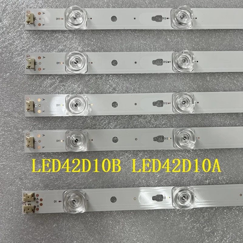 LED Backlight strip For JVC lt-42m450 LT42M650 LED42D10B LED42D10A-ZC14DFG-01 10S1P LE42AL88R81A2 LE42U6500TF KIVI 42FX10S