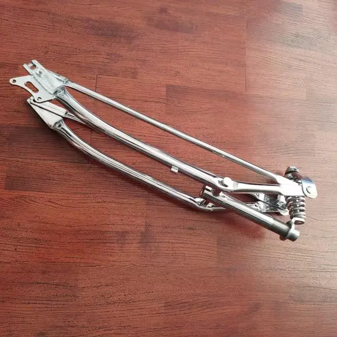 26 Inch Retro Beach Bike Electroplated Front Fork Front Disc Brake
